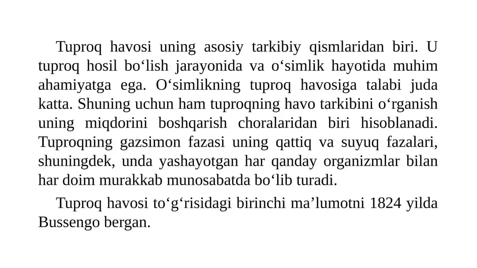 TUPROQ HOSIL BO’LISH REJIMLARI 3