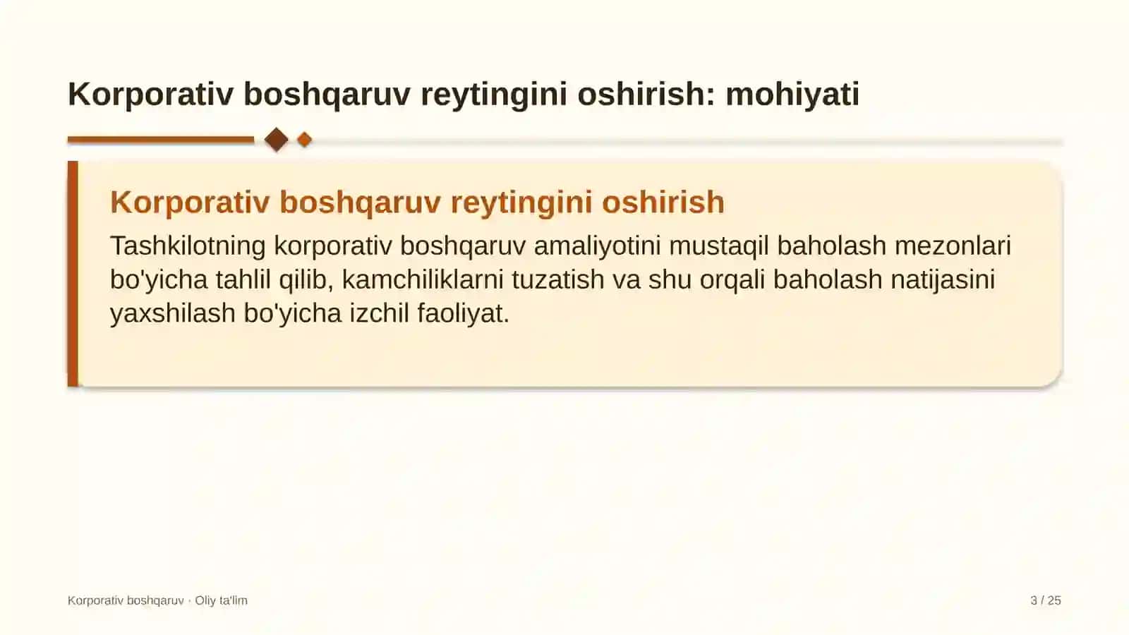 elektr tarmoqlari korxonalarida korporativ boshqaruv reytingini oshirish 6021 3