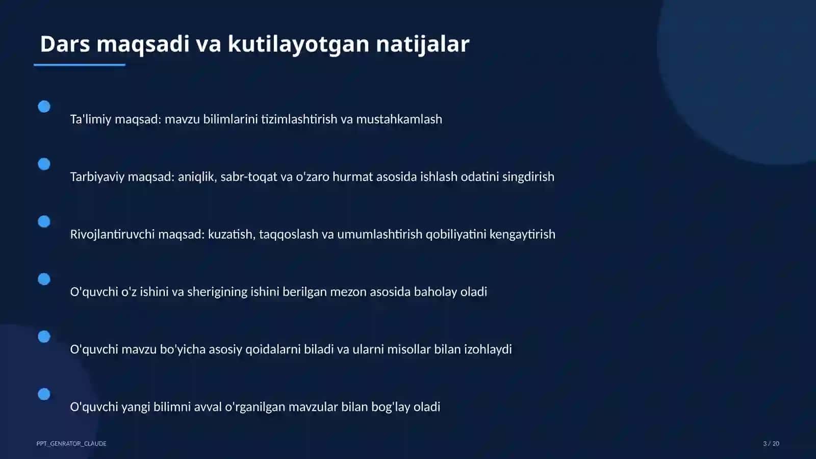 Gapning ikkinchi darajali bo'laklari (8-sinf) 3