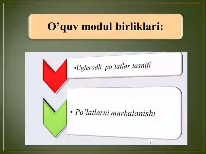 Uglerodli po’latlar 3