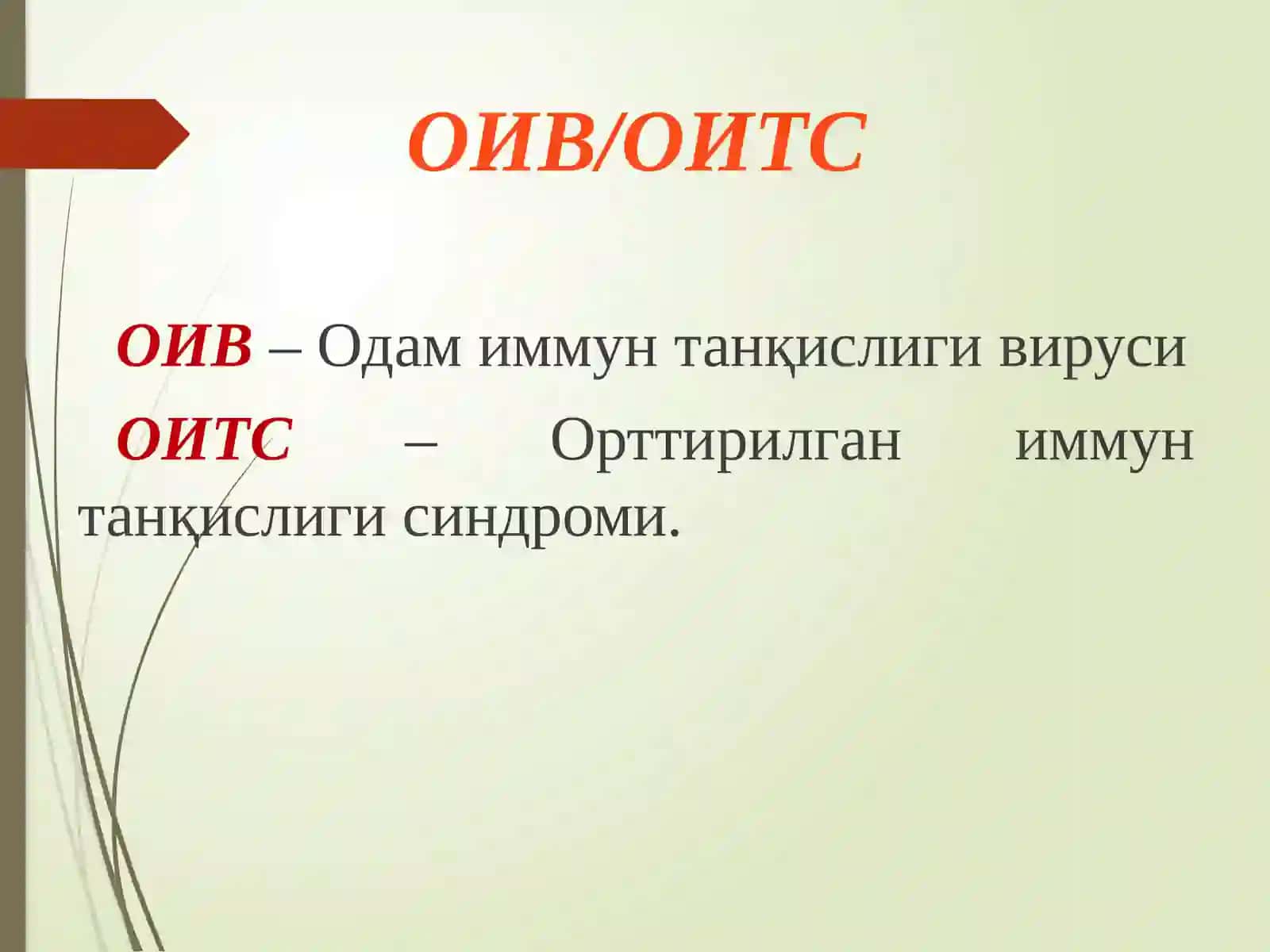 Ретровируслар, ОИТСвируси 3