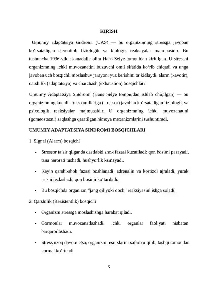 Umumiy adaptasion sindrom 3