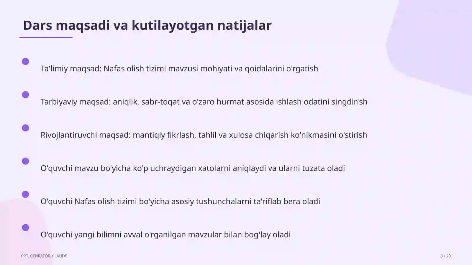 Nafas olish tizimi (8-sinf) 3