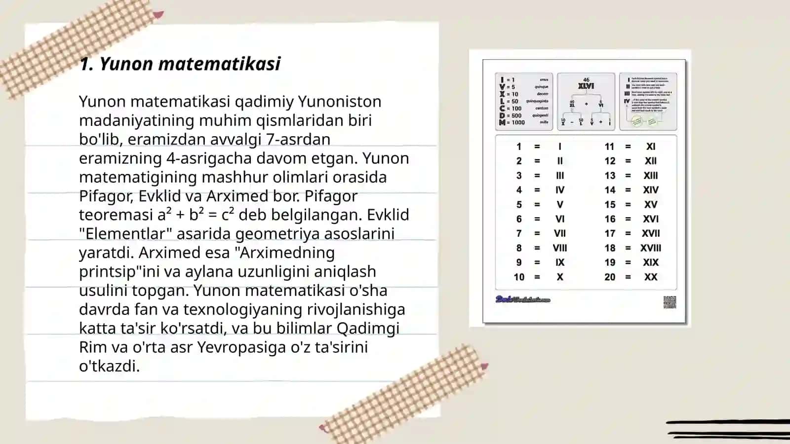 Matematika tarixining 4-davri 3