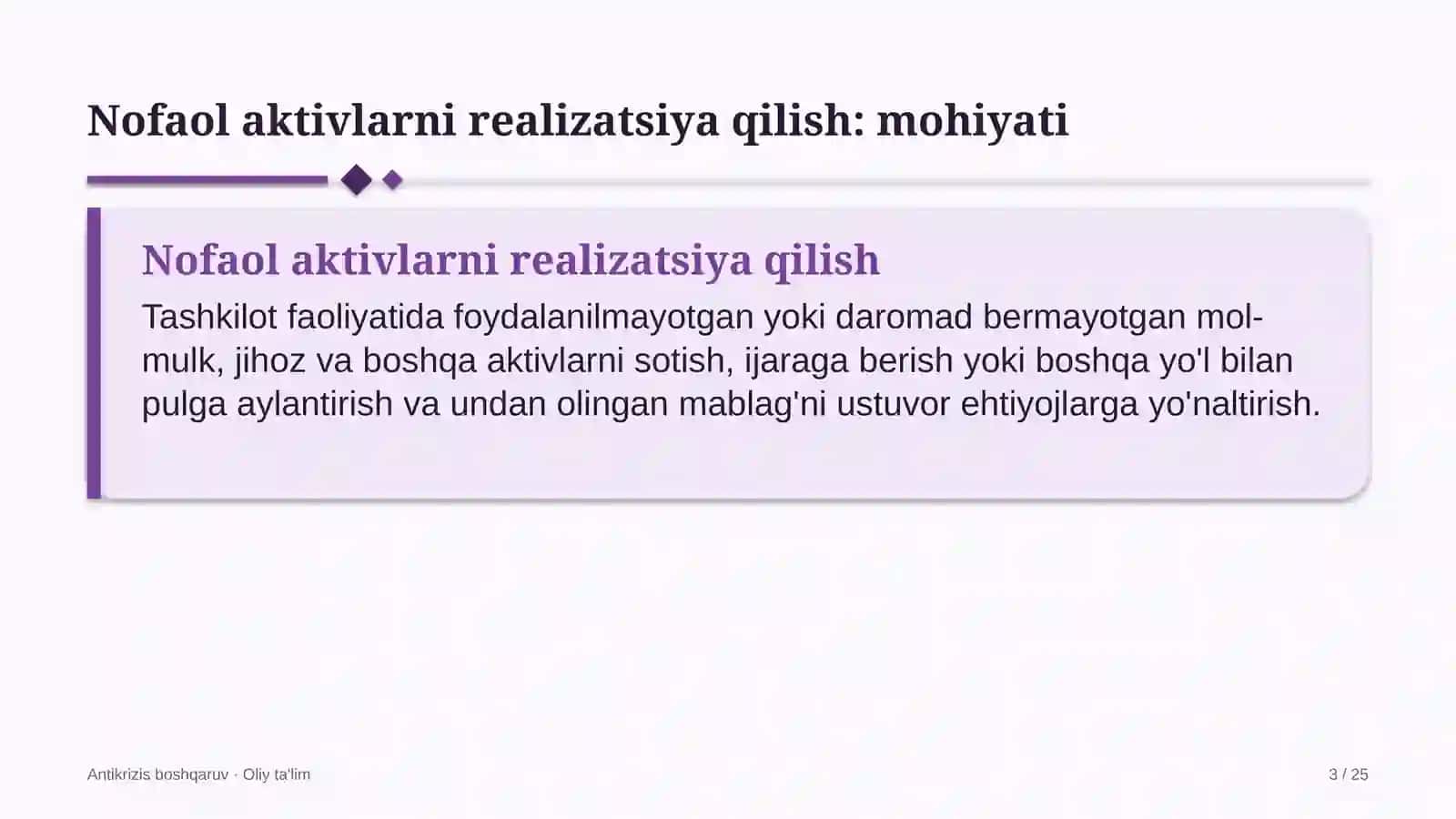 viloyat teleradiokompaniyalarida nofaol aktivlarni realizatsiya qilish 5223 3