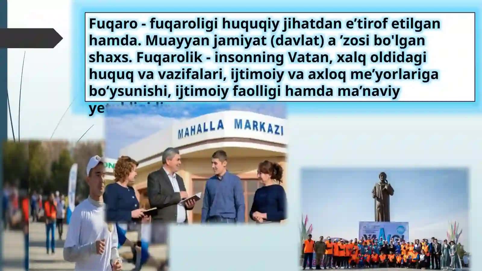 Fuqorolik tarbiyasi. O’quvchilarning yuksak ma’naviy-ahloqiy tarbiyasi 3