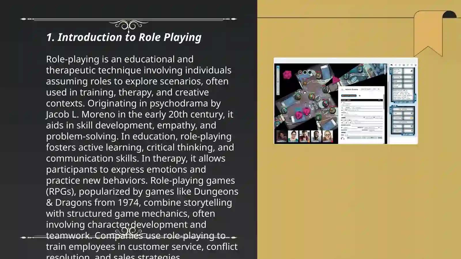 Role playing PPT 3