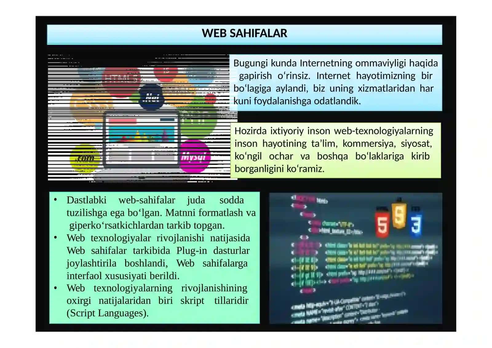 Websaytlar yaratishga yo'naltirilgan dasturiy ta'minotlar 3