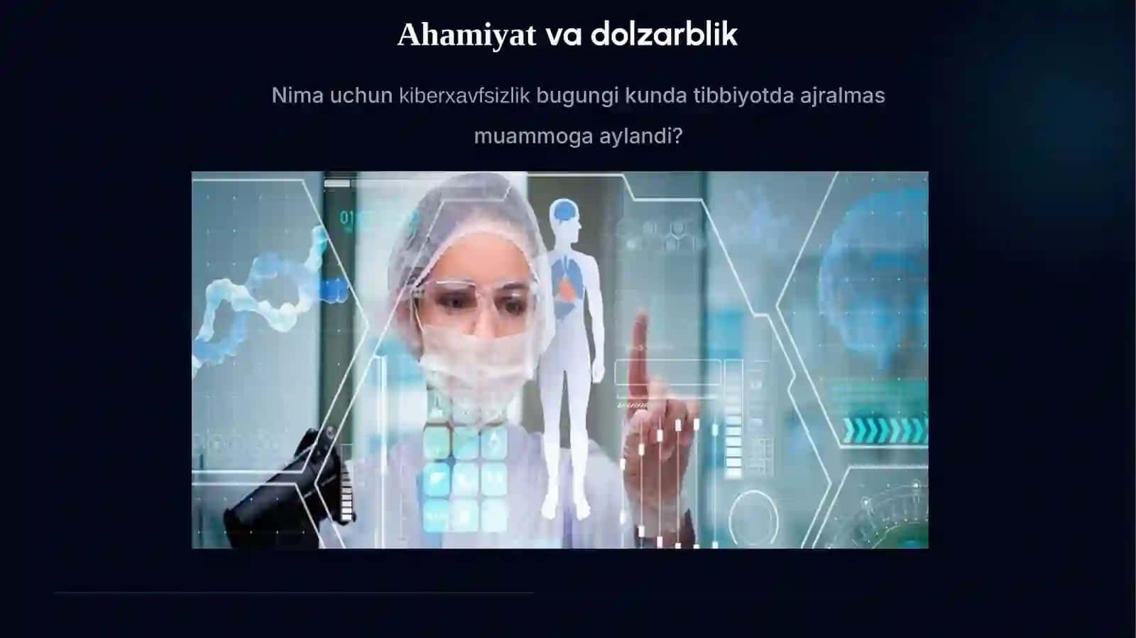 Sog'liqni Saqlashda Kiberxavfsizlik Muammolari 3