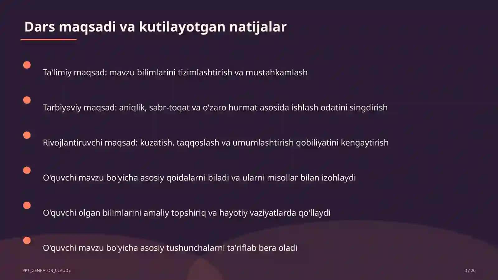 Ona tili (5–11) — metodik birlashma uchun 3