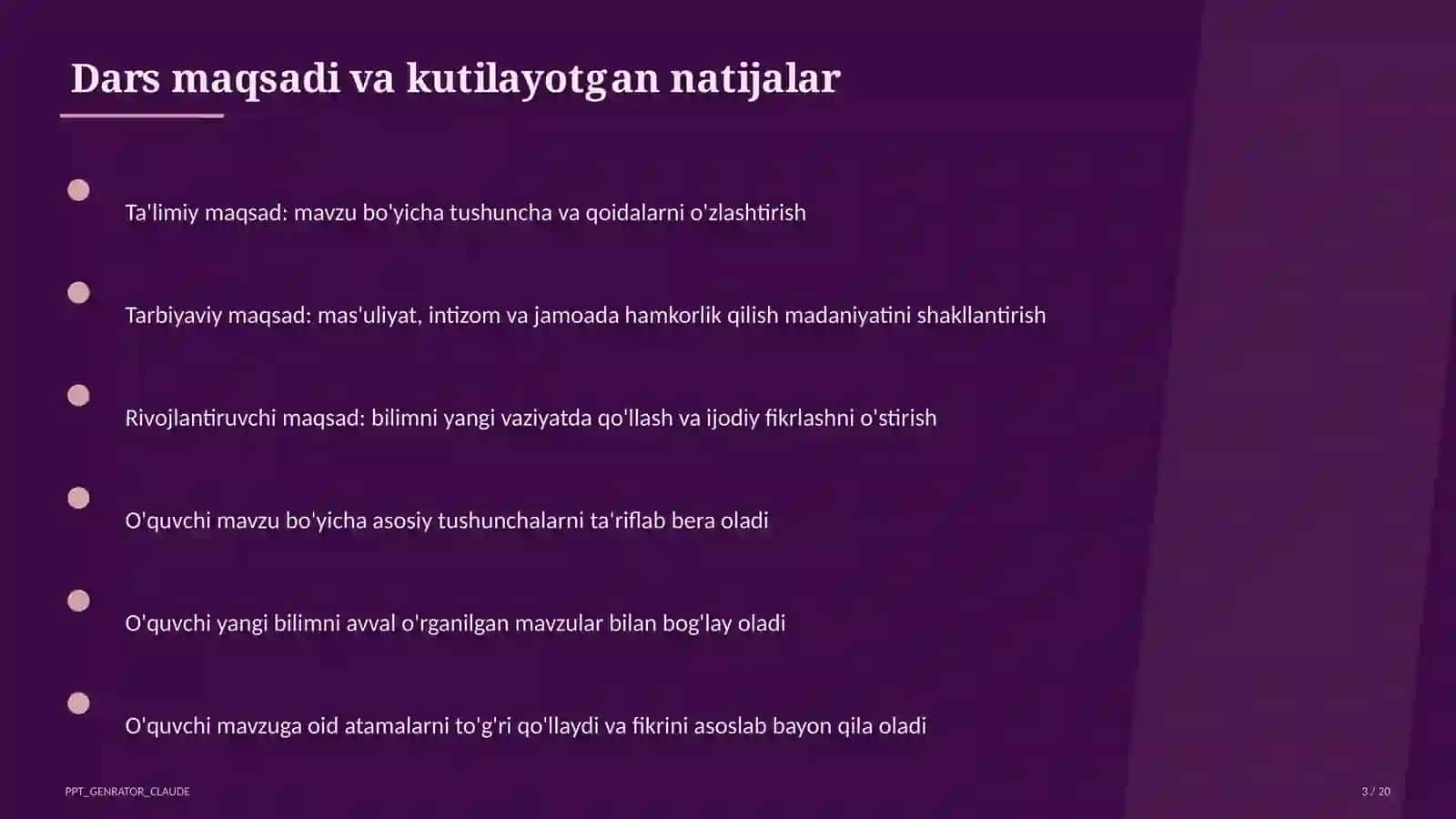 Inson huquqlari va erkinliklari (9-sinf) 3
