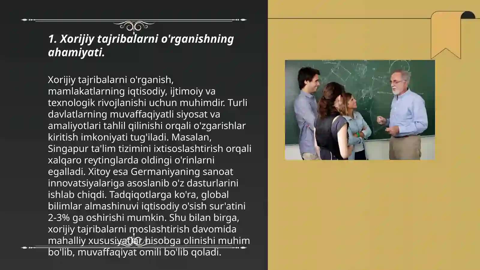 Xorijiy tajribalar asosida bo'lajak o'qituvchilarning pedagogik faoliyatga tayyorlash 3