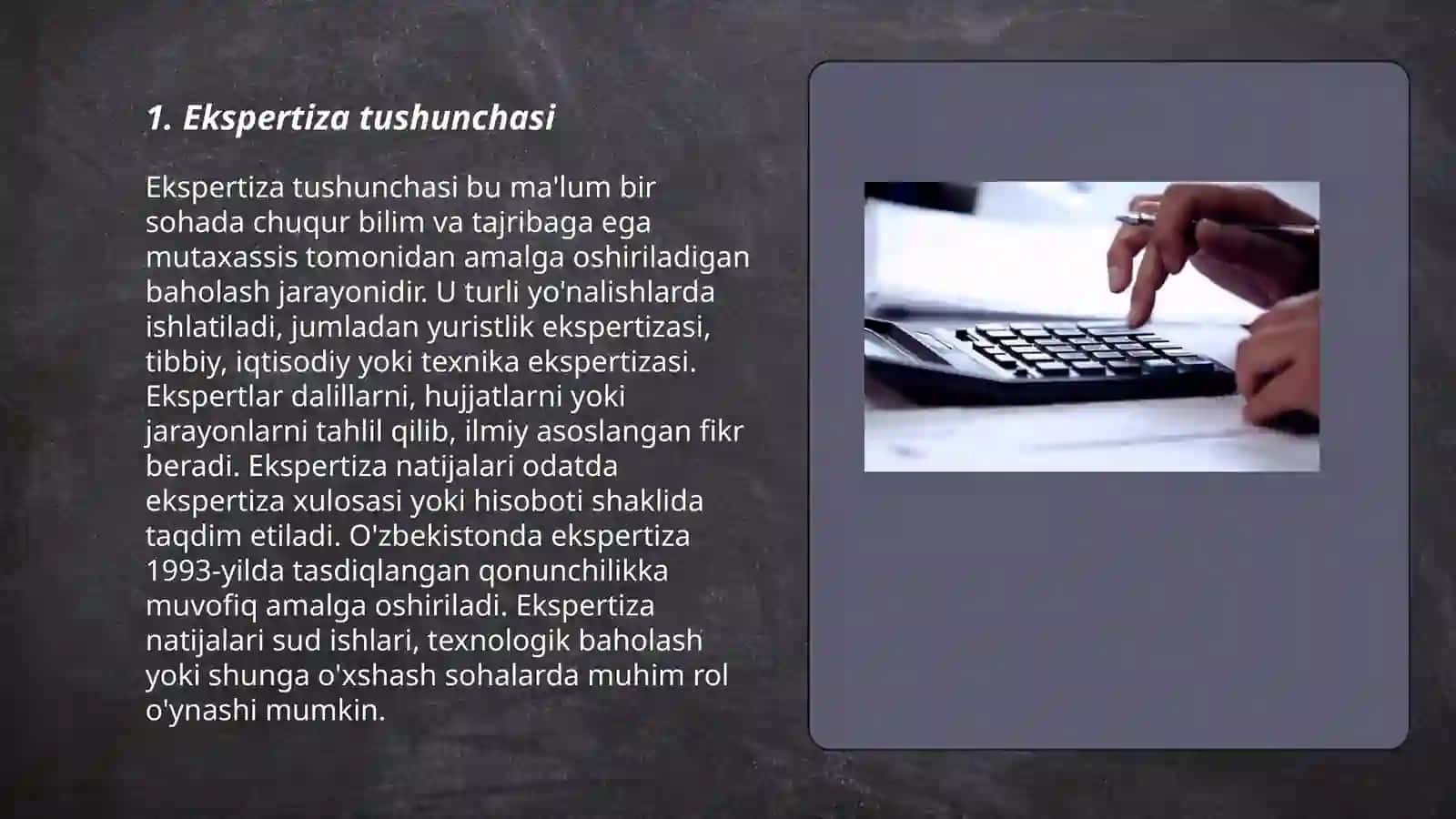 Ekspertiza õtkazishning zaruriyligi va ekspertizani belgilash tartibi 3
