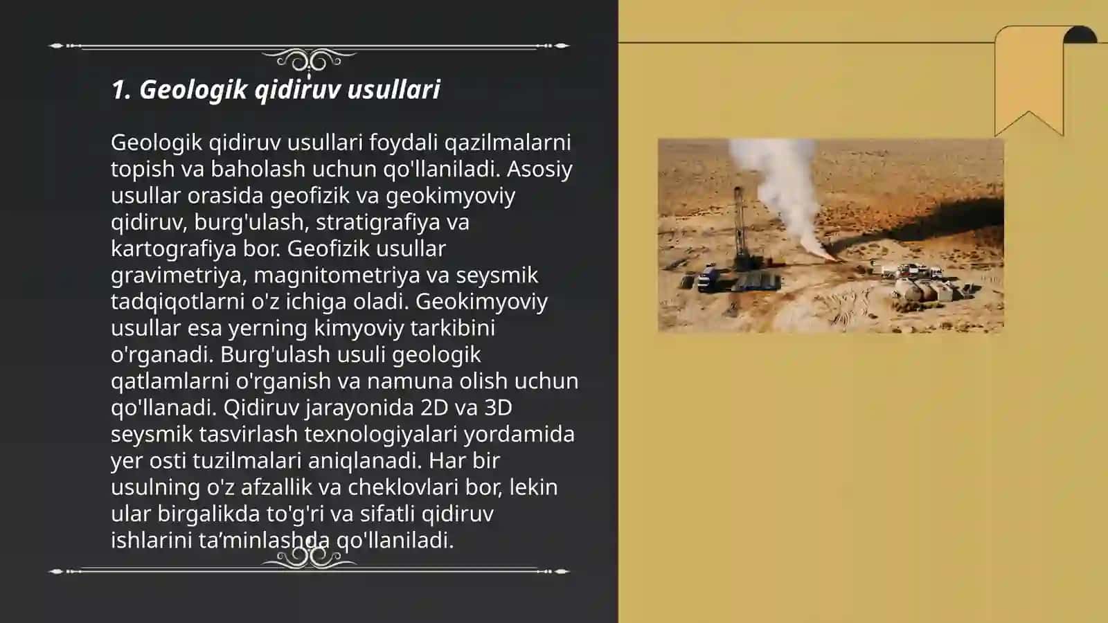 Geologik qidiruv usullari 3