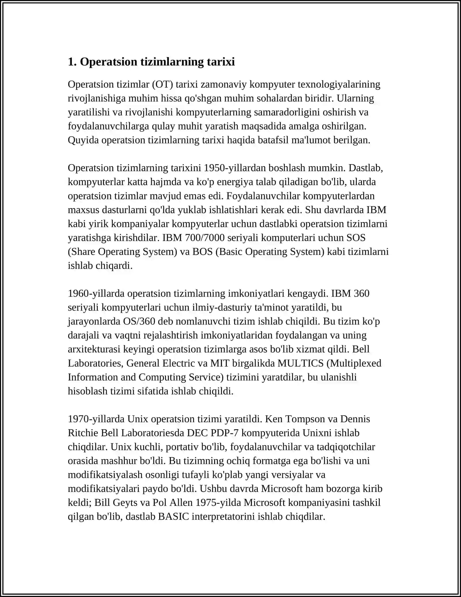 OPERATSION TIZIMI 3
