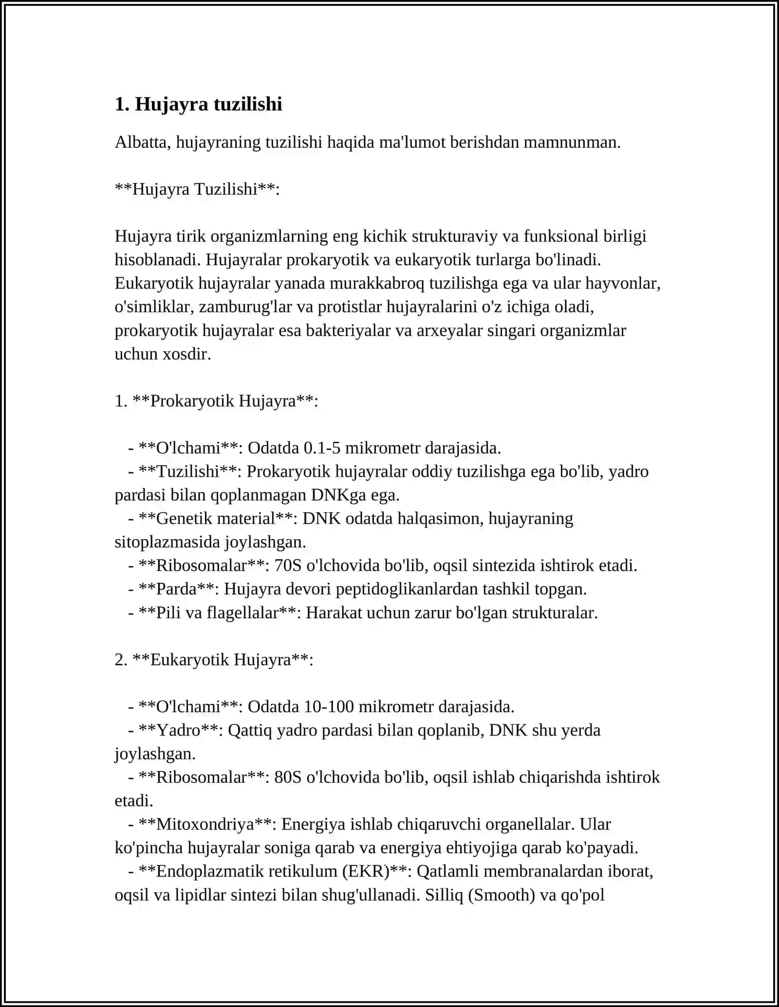 BIOLOGIYA HAQIDA MALUMOT 3