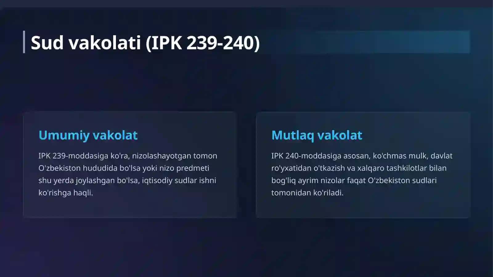 Chet ellik shaxslar ishtirokidagi ishlarni yuritish tartibi 3