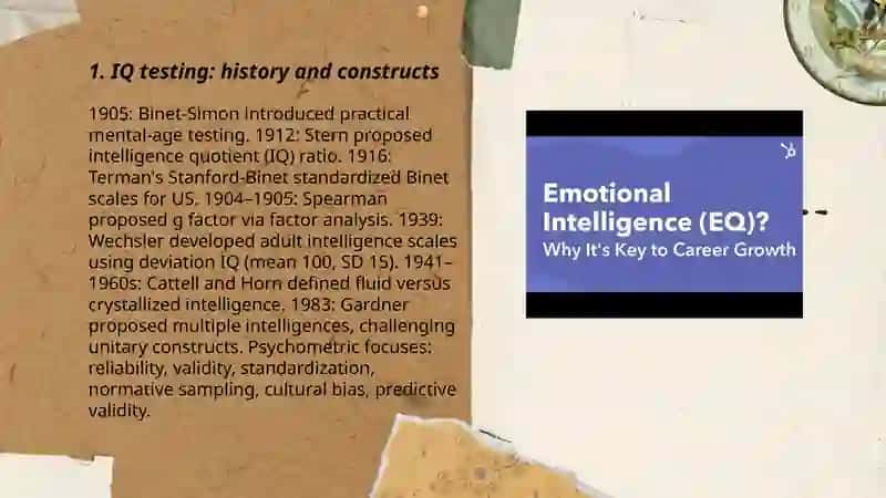IQ Testing: History and Constructs 3