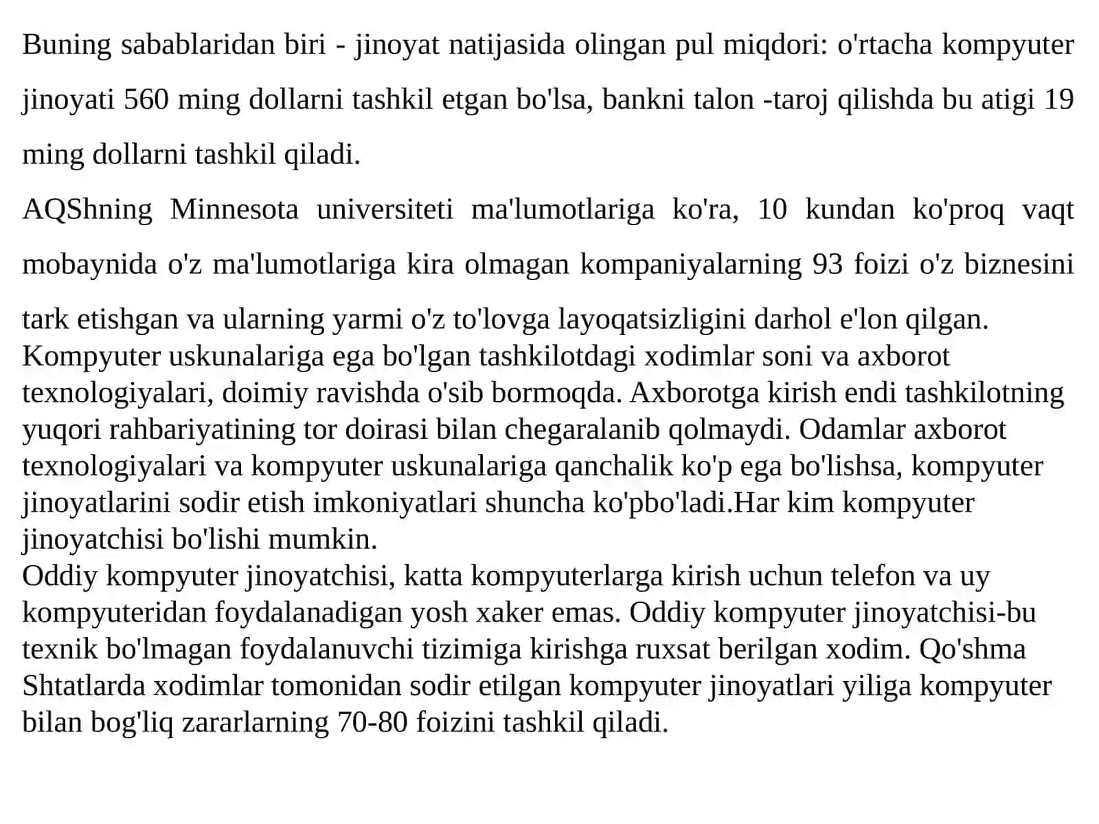Kompyuter  tarmoqlariga ruhsatsiz kirish va buzish 3