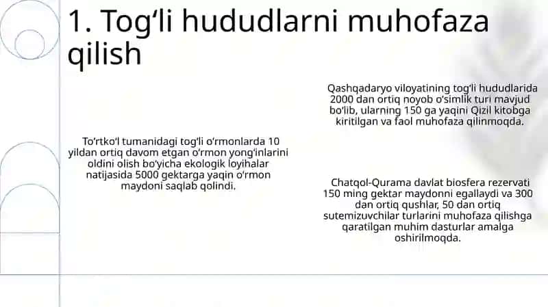 Oʻzbekistonda atrof-muhit va tabiat boyliklarini muhofaza qilish 3