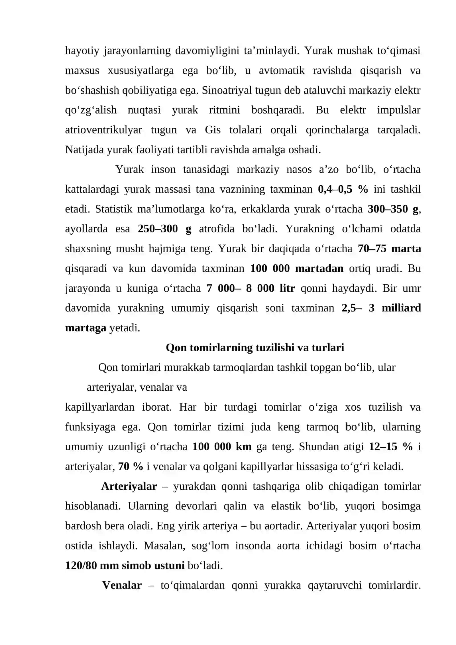 Oʻz-oʻzini nazorat qilishda yurak qon-tomir tizimini tekshirishda qoʻllaniladigan funksional sinamalar 3
