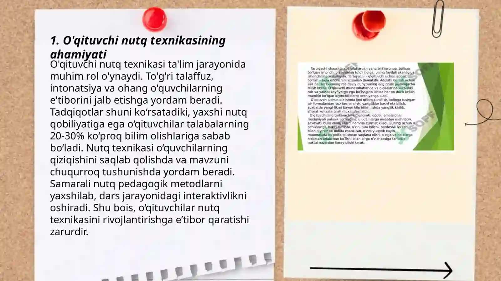 O'qituvchi nutq texnikasi va notiqlik madaniyatini takomillashtirish muammolari 3