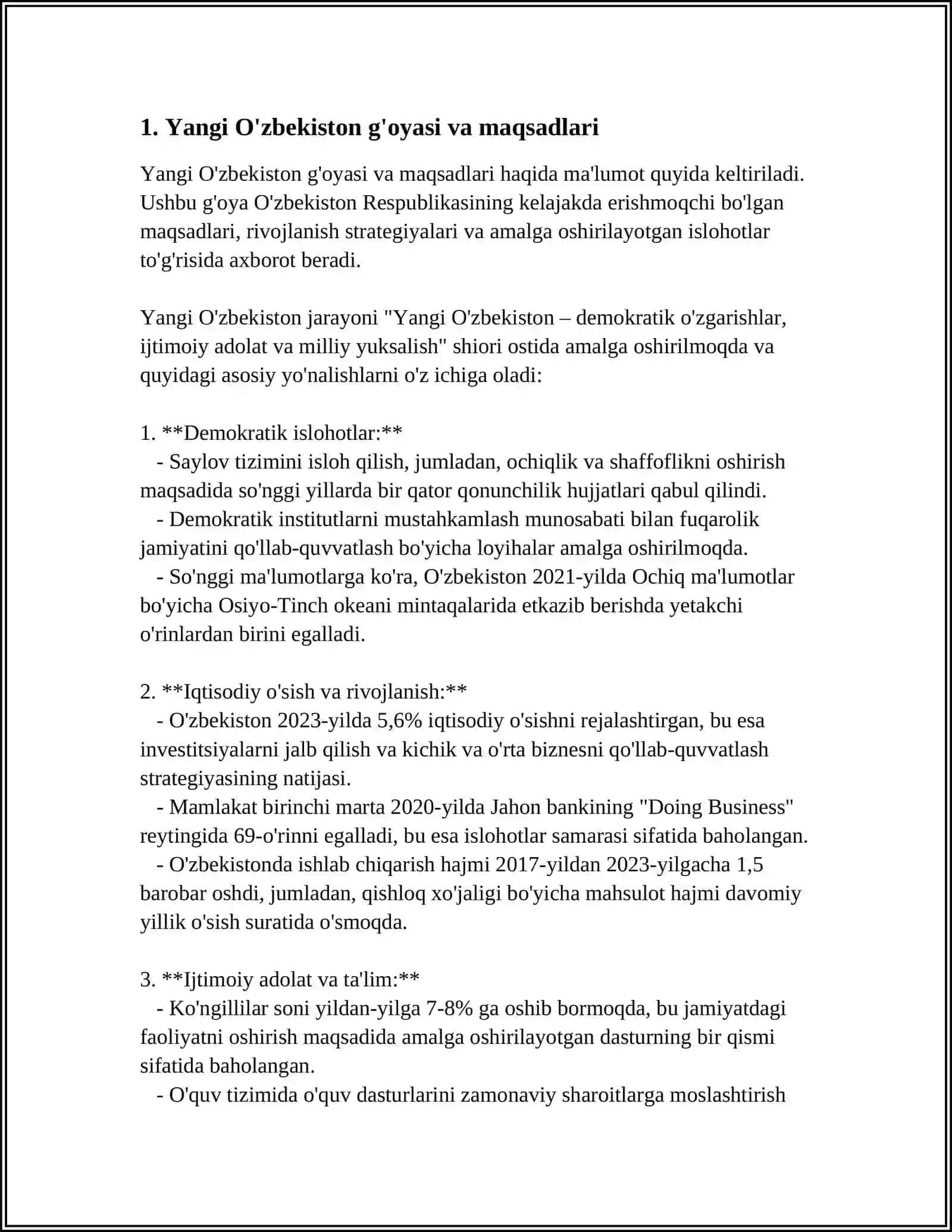 YANGI OZBEKISTON 3