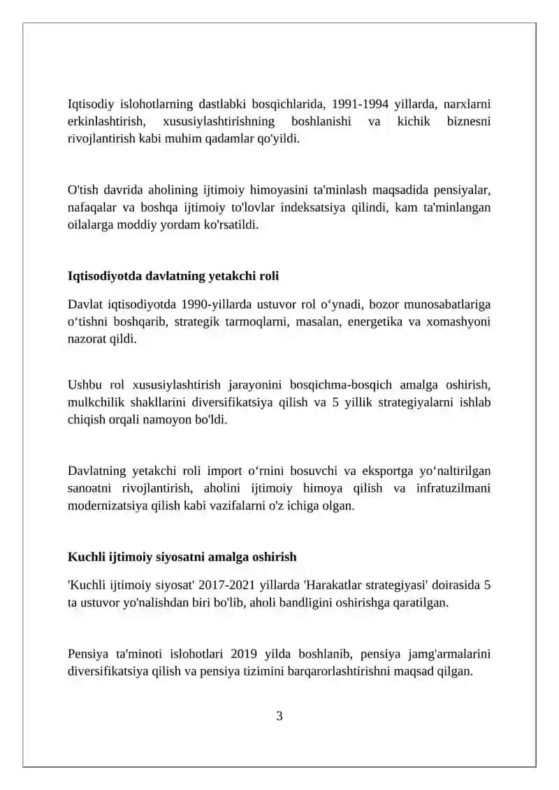 Taraqqiyotning òzbek moduli va uning òziga hos xususiyatlari 3