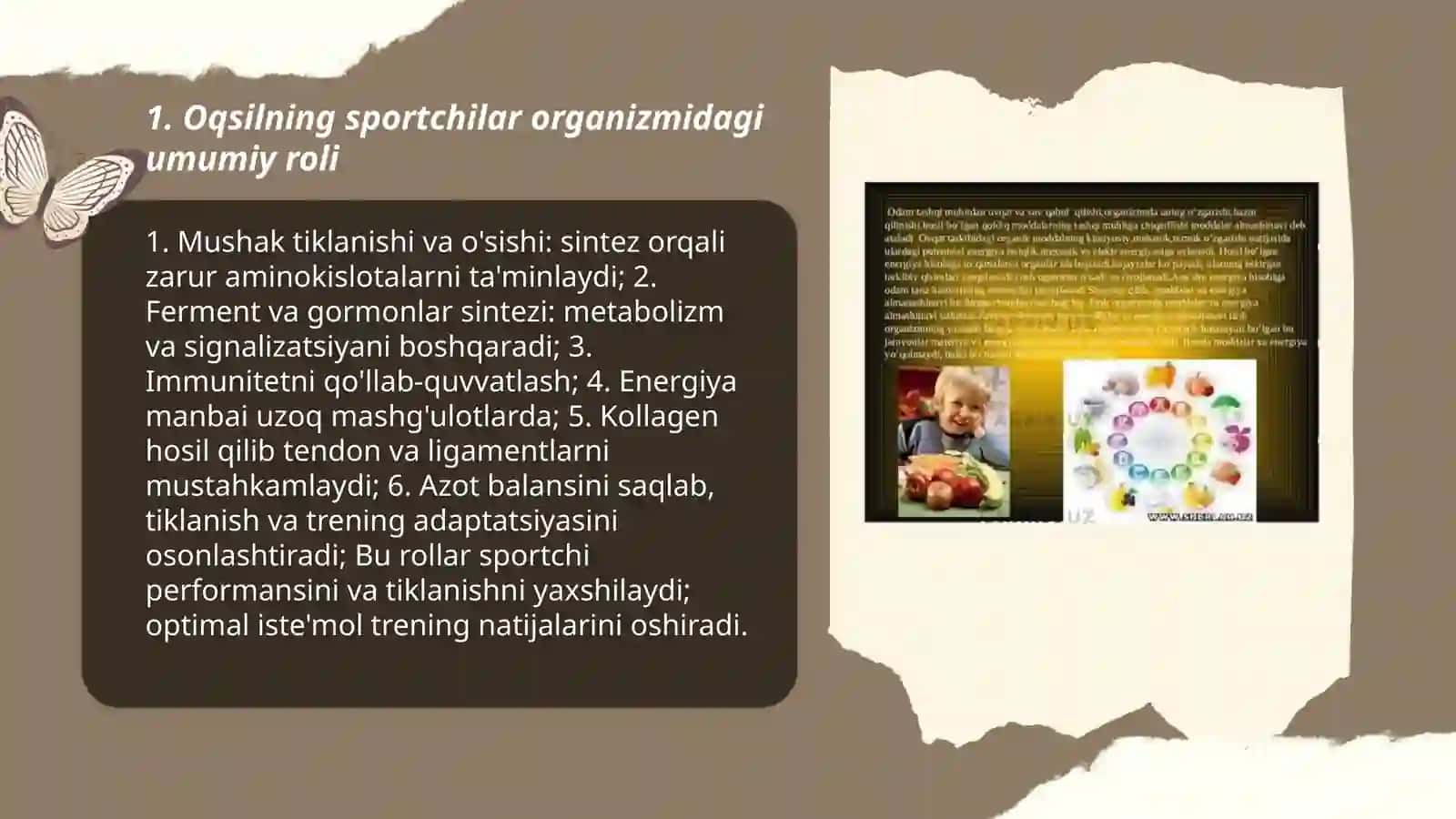 Sportchilar organizmida oqsilni orni 3