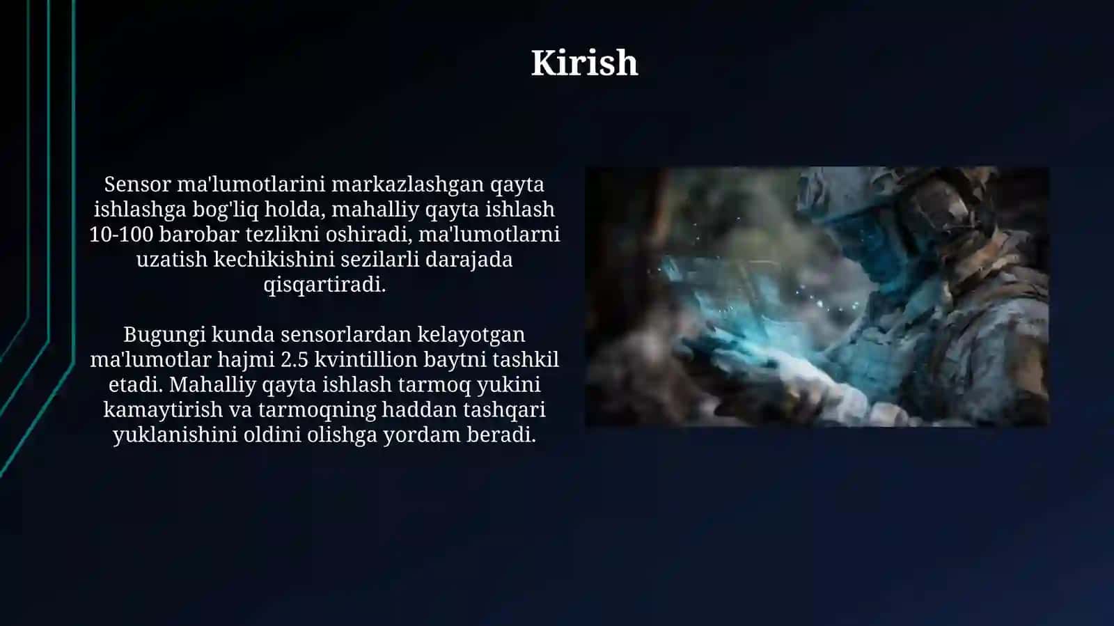 Sensor ma’lumotlarini lokal qayta ishlashning afzalliklari 3