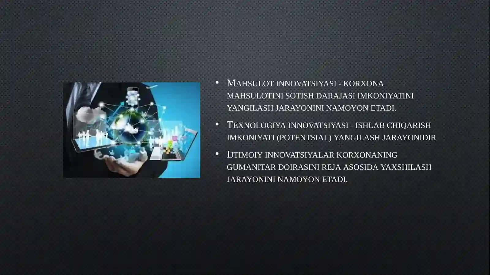 XXI asrda iqtisodiy inavatsiyalar 3