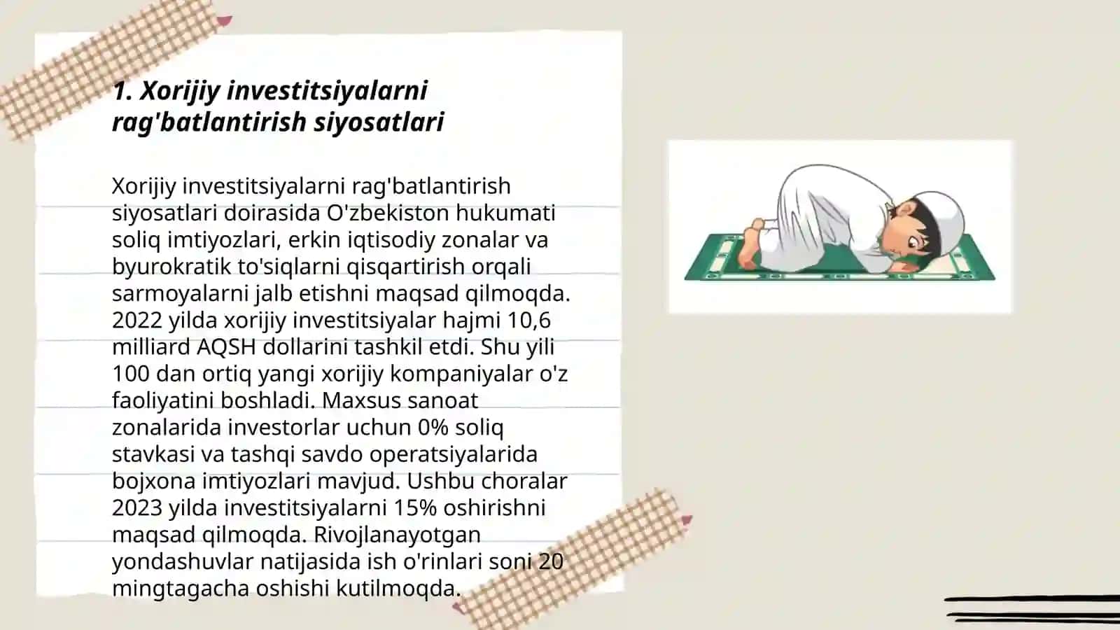 Xorijiy investitsiyalarning kelajakdagi tendensiyalari 3