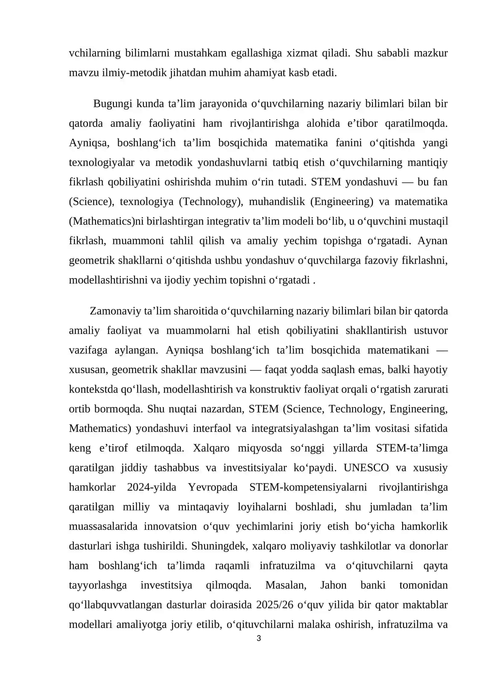 4-sinf matematika darslarida geometrik materiallarni o'rgatishda didaktik o'yinlardan yuklash metodikasi 3