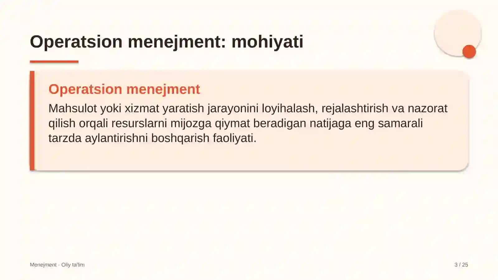 Baliqchilik xo'jaliklarida operatsion menejment 3