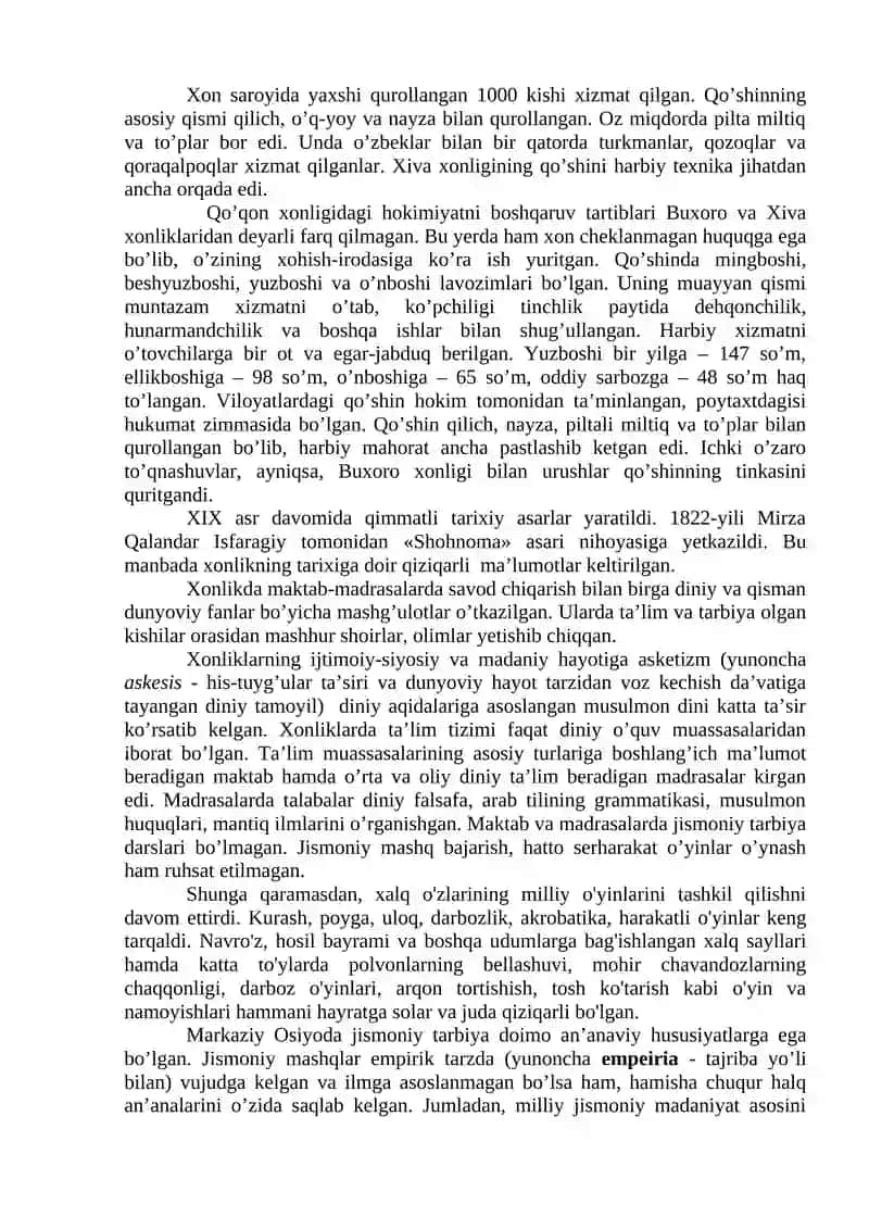O‘zbekistonga hozirgi zamon sportining kirib kelishi (XIX asr oxiri – XX asrning boshlari) 3