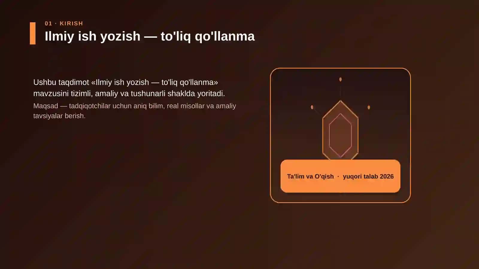 Ilmiy ish yozish — to'liq qo'llanma 3