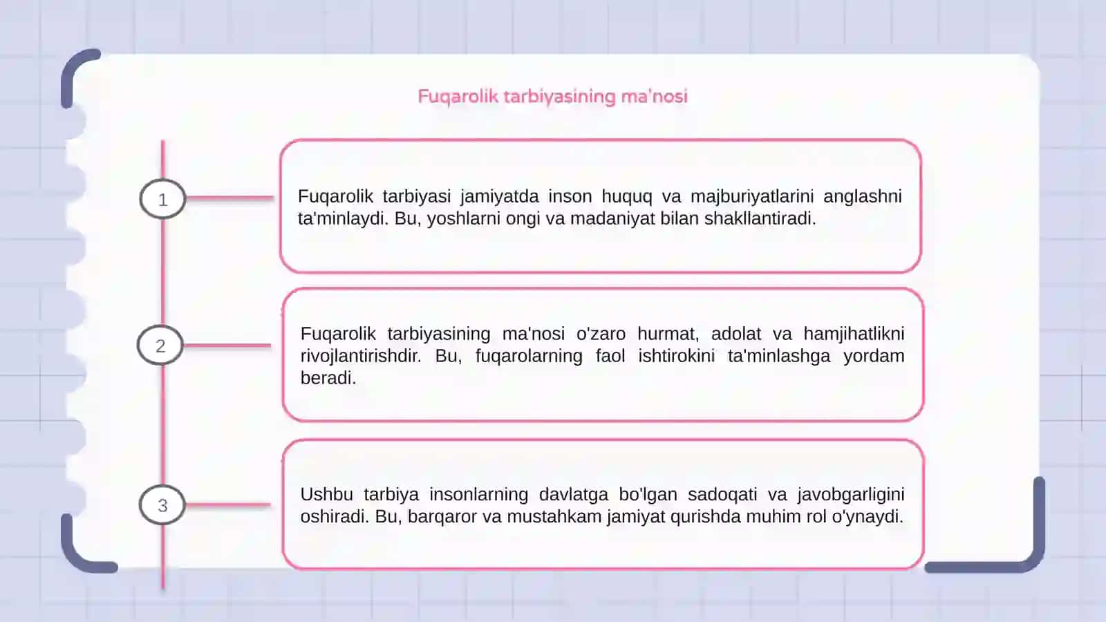 Fuqarolik tarbiyasi 3