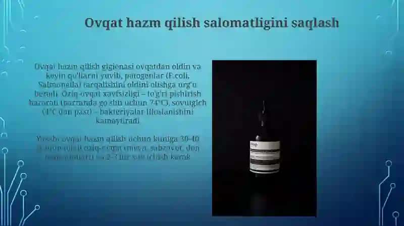 Ovqat hazm qilishning fiziologiyasi va gigiyenasi 3