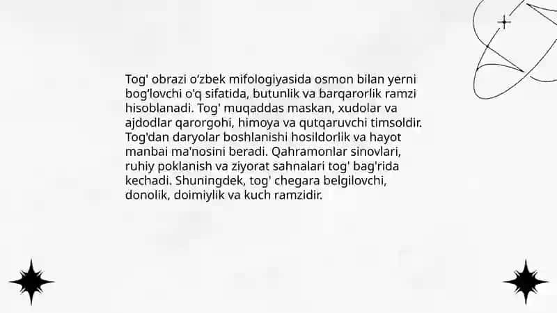 Tog' obrazi haqida 3