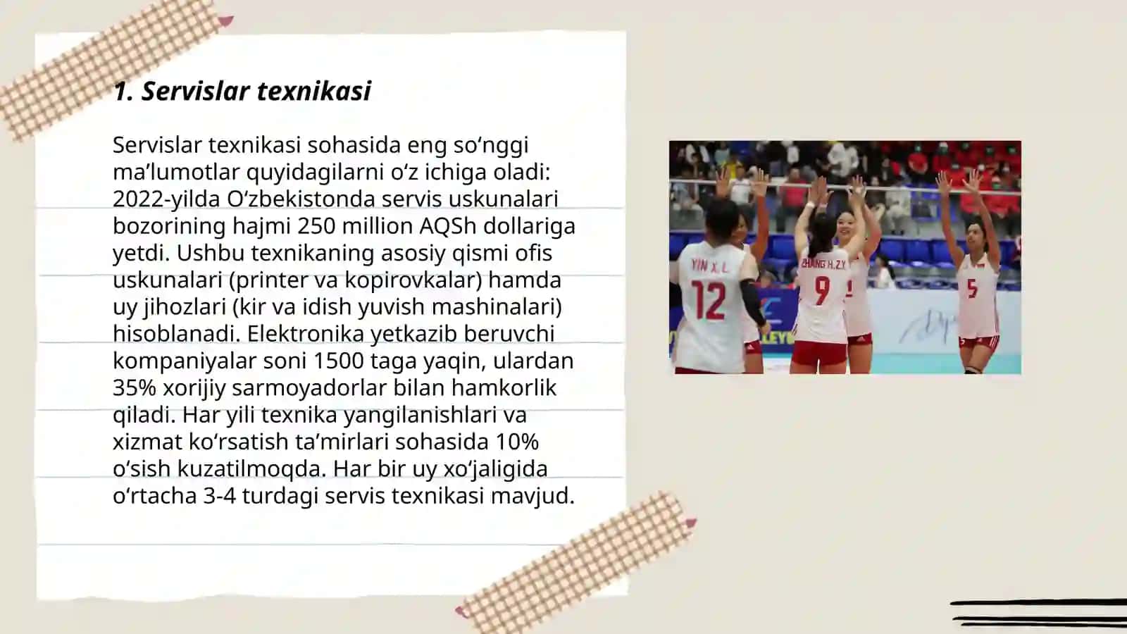 Servislar texnikasi 3