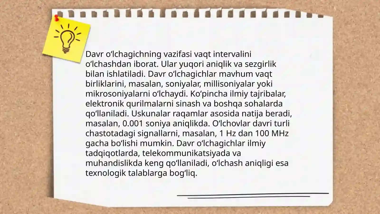Davr oʻlchagich yordamida fizik mayatnikning inertsiya momentini aniqlash 3