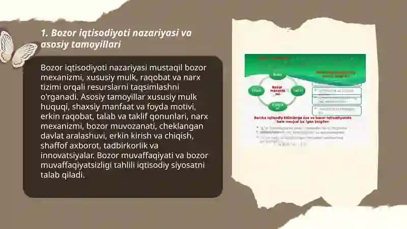 Bozor iqtisodiyoti va biznes boshqaruv tahlili 3
