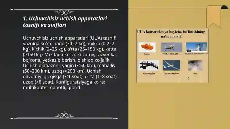 Uchuvchisiz uchish apparatlari 3