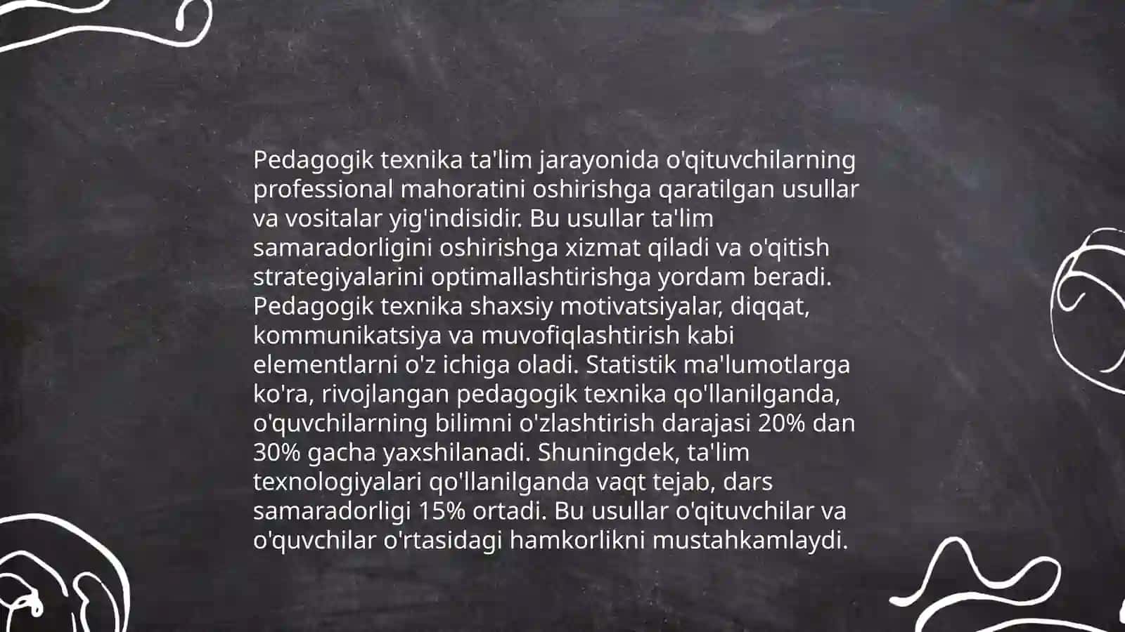 Pedagogik texnika haqida tushuncha 3