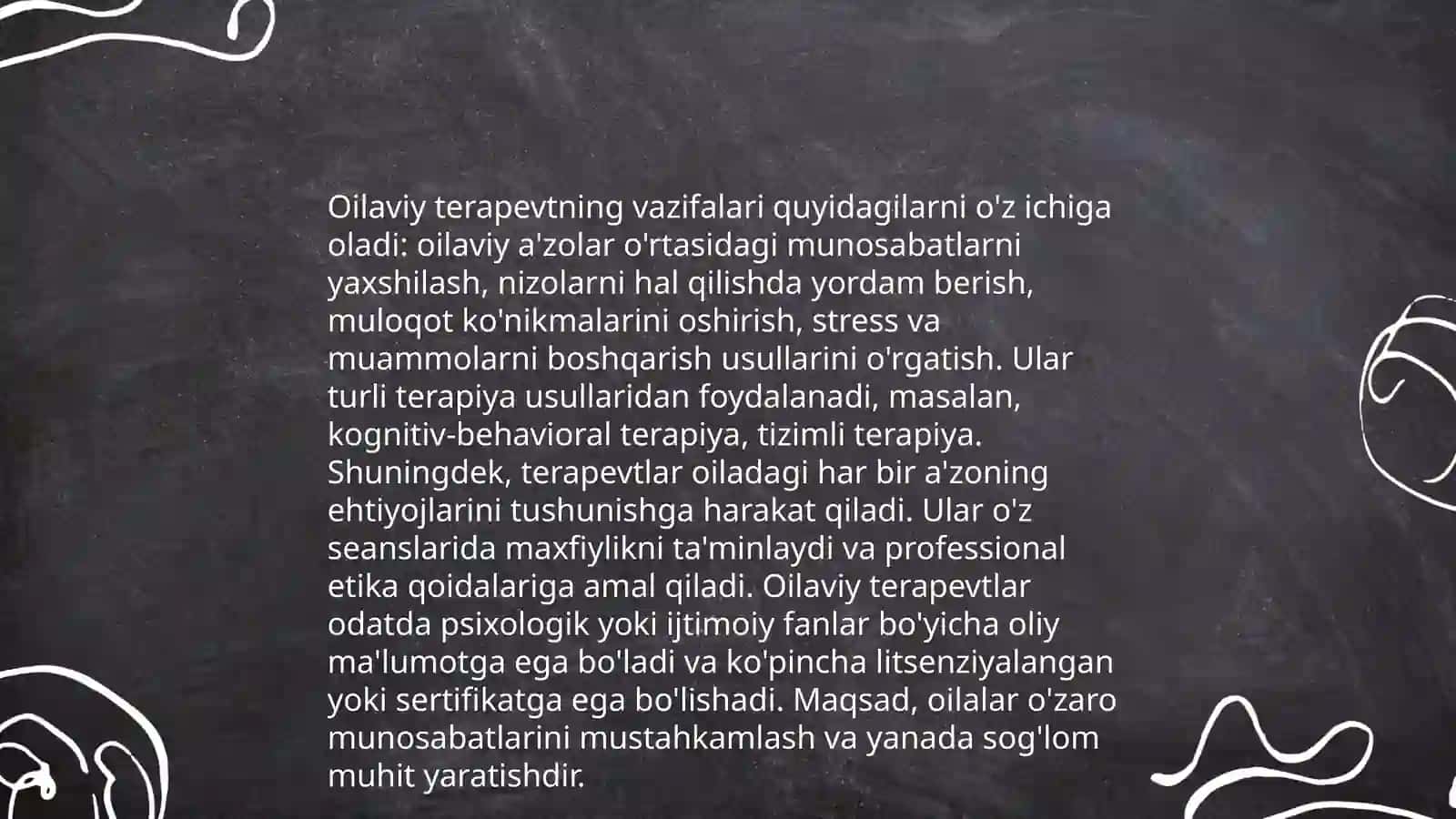 Oilaviy terapevtning vazifalari 3