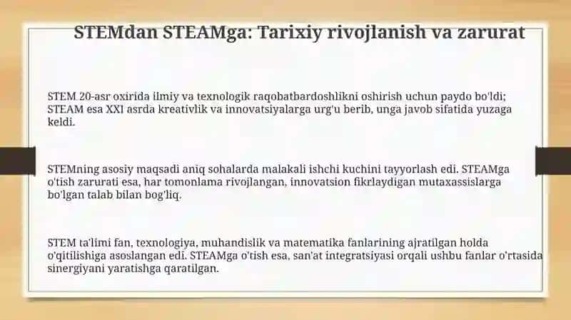 STEMdan STEAMga 3