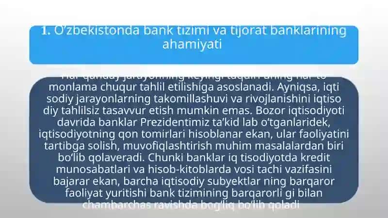BANKLARDA IQTISODIY TAHLIL 3