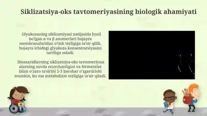 Disaxaridlarning siklo-oksotautomeriyasi 3