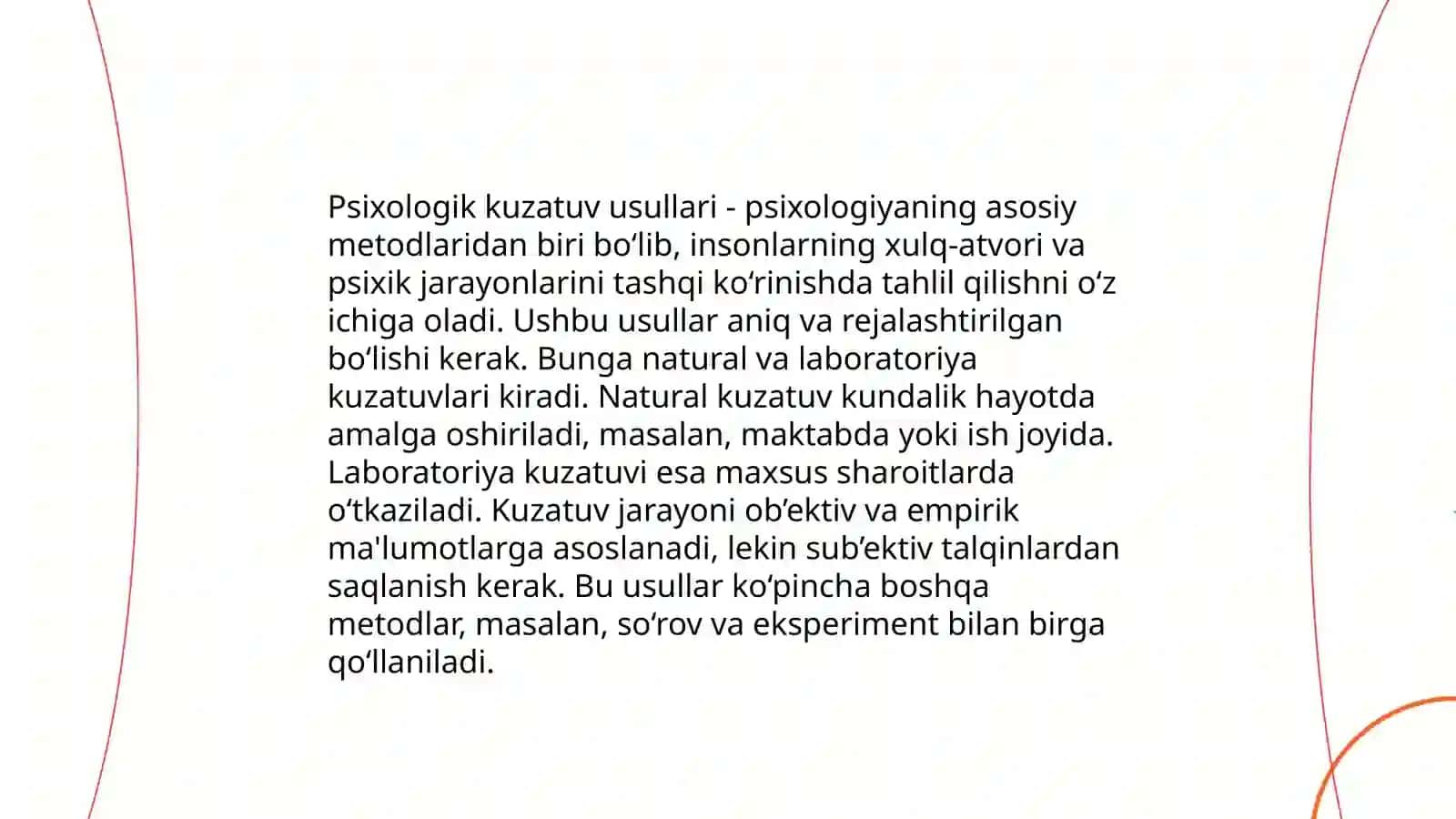 Taʼlim muassasasi psixologi faoliyatining metodlari 3