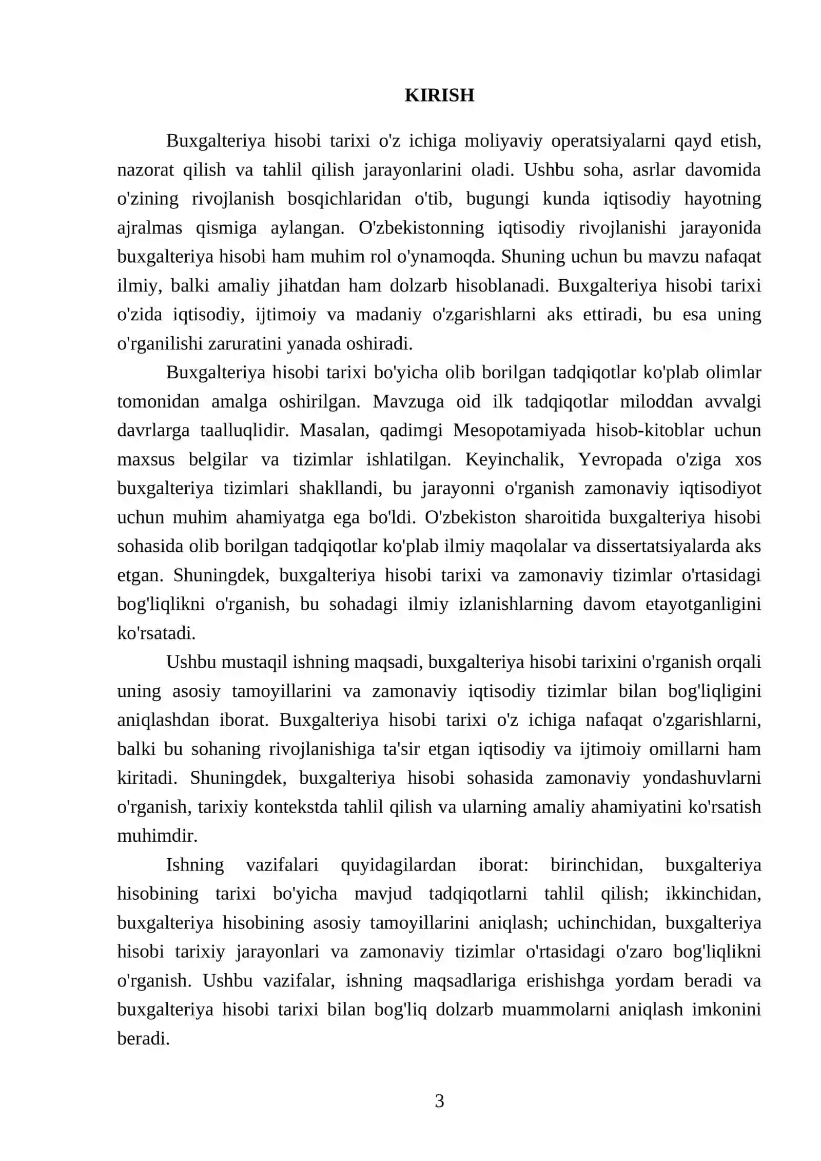 Buxgalteriya hisobi tarixi organish obekti sifatida 3